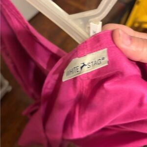 White Stag Pink Wrap Pants